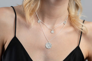 
            
                Load image into Gallery viewer, Mineral Medallion Necklace in Statement Size
            
        
