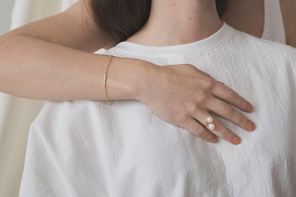 Open Pearl Ring