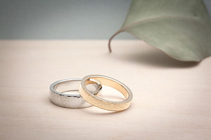 Bague Martelée 4mm