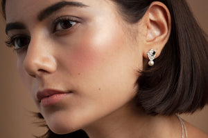 
            
                Load image into Gallery viewer, Ethereal Pearl Spinel Earrings
            
        