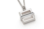 Bridge Necklace in Silver