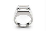 Bridge Signet Ring in Silver