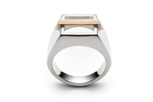 Bague Chevalière Bridge en Or