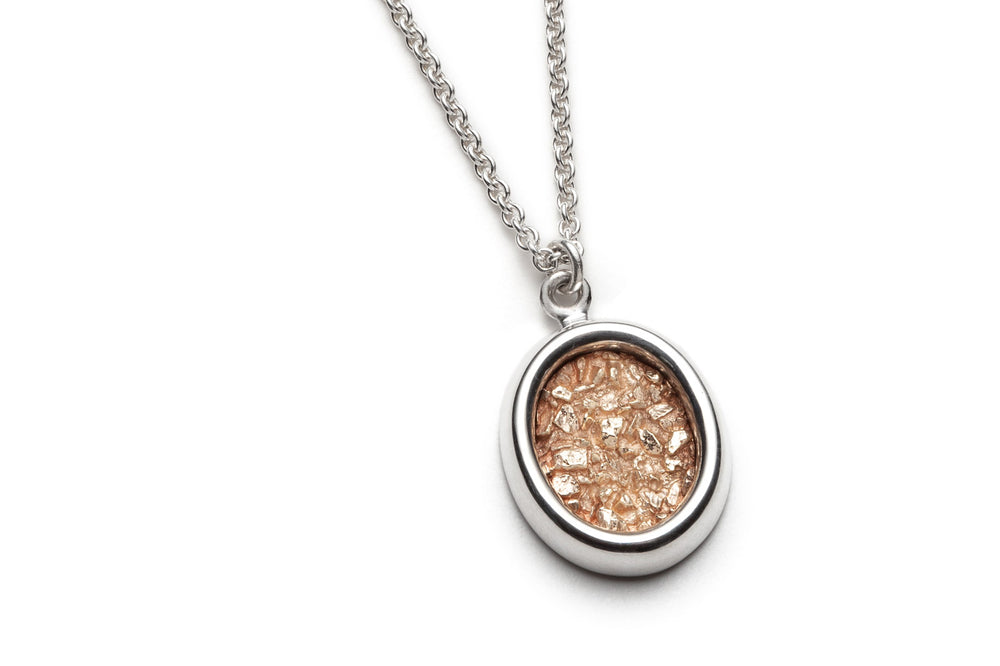 
            
                Load image into Gallery viewer, Meteor Necklace in Gold
            
        