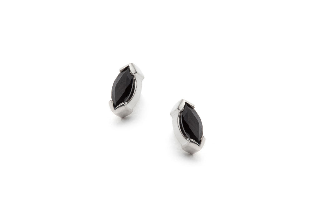 Boucles d'Oreilles Petite Marquise en Argent